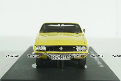 Opel Manta A Cabriolet Karmann, 1971, yellow, 60085, Avenue43 1:43