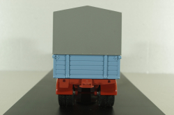 Mercedes L6600 with trailer, blue/grey, Schuco 1:43