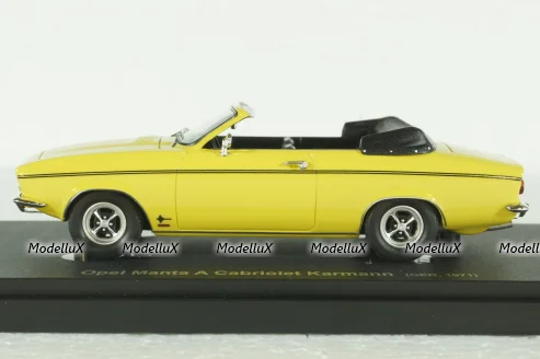 Opel Manta A Cabriolet Karmann, 1971, yellow, 60085, Avenue43 1:43