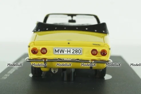 Opel Manta A Cabriolet Karmann, 1971, yellow, 60085, Avenue43 1:43