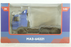 МАЗ-6422 Легендарные Грузовики СССР №26, 1:43