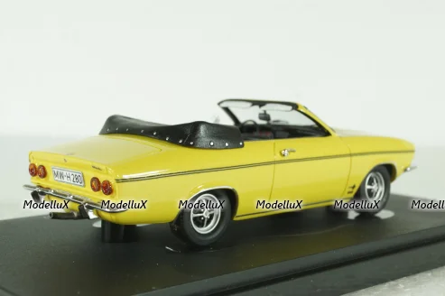 Opel Manta A Cabriolet Karmann, 1971, yellow, 60085, Avenue43 1:43