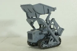 Т-157 погрузчик на базе Т-100М 1961, серый Трэкс 1:43