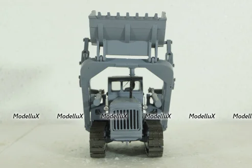 Т-157 погрузчик на базе Т-100М 1961, серый Трэкс 1:43