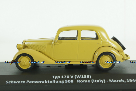 Mercedes TYP 170 V (W136), Altaya Military #48, Altaya 1:43