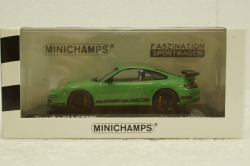 Porsche 911 (997.1) GT3 RS year 2006 green, 403066011, Minichamps 1:43