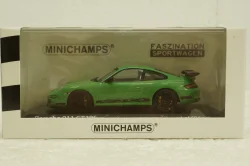 Porsche 911 (997.1) GT3 RS year 2006 green, 403066011, Minichamps 1:43