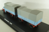 Mercedes L6600 with trailer, blue/grey, Schuco 1:43