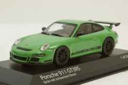 Porsche 911 (997.1) GT3 RS year 2006 green, 403066011, Minichamps 1:43