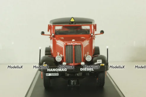 Hanomag ST 100, red/black, 010478, Schuco 1:43