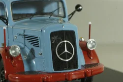 Mercedes L6600 with trailer, blue/grey, Schuco 1:43