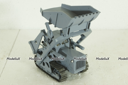 Т-157 погрузчик на базе Т-100М 1961, серый Трэкс 1:43