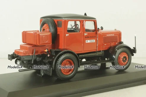 Hanomag ST 100, red/black, 010478, Schuco 1:43