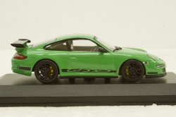 Porsche 911 (997.1) GT3 RS year 2006 green, 403066011, Minichamps 1:43