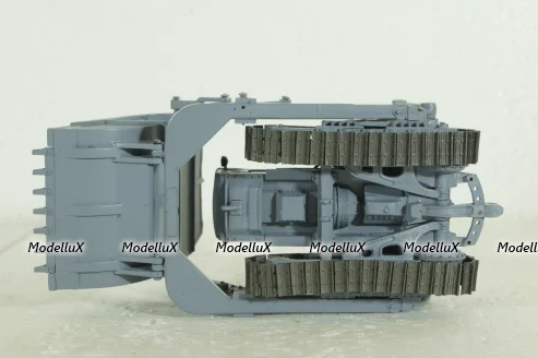 Т-157 погрузчик на базе Т-100М 1961, серый Трэкс 1:43