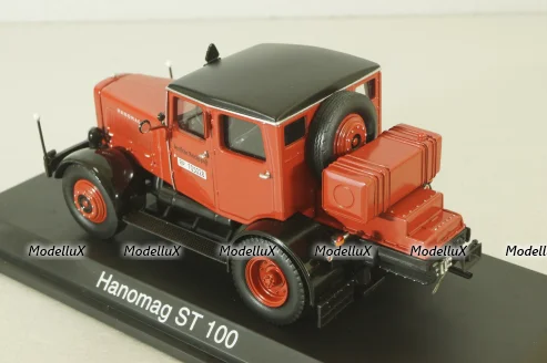 Hanomag ST 100, red/black, 010478, Schuco 1:43