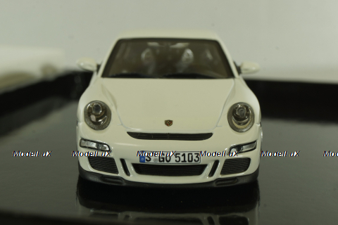 Porsche 911 GT3 (997.1) 2006, white, 25th Anniversary, 400065402, Minichamps 1:43