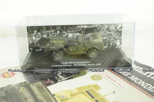 Dodge WC-57 Command Car, Altaya Military #51, Altaya 1:43