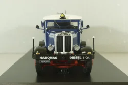 Hanomag ST 100 with trailer, blue, 02894, Schuco 1:43