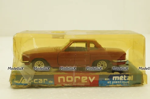 Mercedes 350 SL, red, jet-car, Norev 1:43