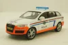 Audi Q7, police, Deagostini 1:43