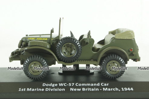 Dodge WC-57 Command Car, Altaya Military #51, Altaya 1:43