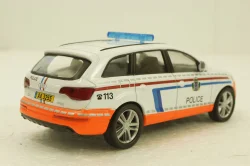 Audi Q7, police, Deagostini 1:43