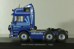 Man F2000 1 series 1995, blue, Truck Tuning Collection #12, Hachette 1:43