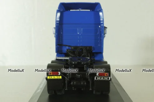 Man F2000 1 series 1995, blue, Truck Tuning Collection #12, Hachette 1:43