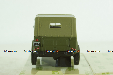 Газ-69А, хаки, Н353, Наш Автопром 1:43