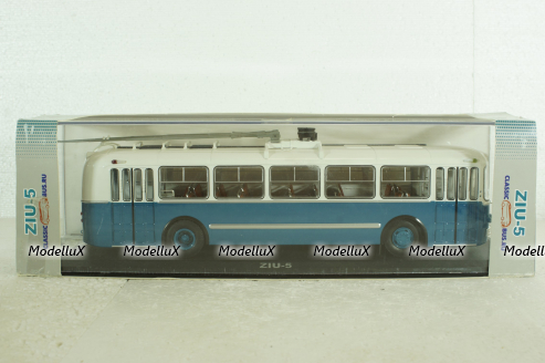 Зиу-5, аквамарин, 04006A, Classicbus 1:43 