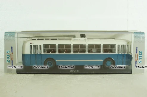 Зиу-5, аквамарин, 04006A, Classicbus 1:43 