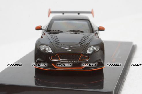 Aston Martin Vantage GT12 2015, black, MOC301, Ixo 1:43