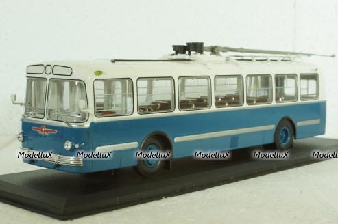 Зиу-5, аквамарин, 04006A, Classicbus 1:43 