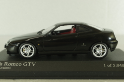 Alfa Romeo GTV Coupe 2003 black, 400120300, Minichamps 1:43