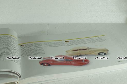 Anycar Semiconvertible USA 1971 with book of the year, 99122, AutoCult 1:43