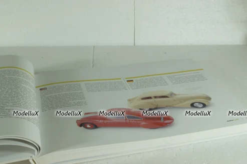 Anycar Semiconvertible USA 1971 with book of the year, 99122, AutoCult 1:43