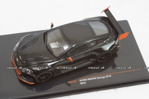 Aston Martin Vantage GT12 2015 black, MOC301, Ixo 1:43 Уценка!