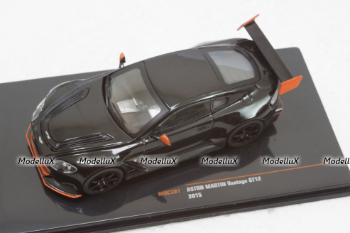 Aston Martin Vantage GT12 2015, black, MOC301, Ixo 1:43