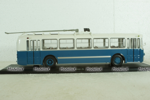 Зиу-5, аквамарин, 04006A, Classicbus 1:43 