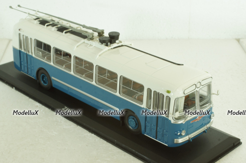 Зиу-5, аквамарин, 04006A, Classicbus 1:43 