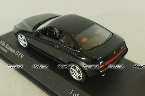 Alfa Romeo GTV Coupe 2003 black, 400120300, Minichamps 1:43