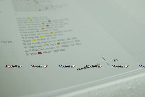 Anycar Semiconvertible USA 1971 with book of the year, 99122, AutoCult 1:43