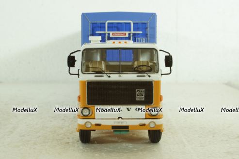 Volvo F89 с полуприцепом Fruehauf Savoyarde Совтрансавто , SSM1557, SSM 1:43
