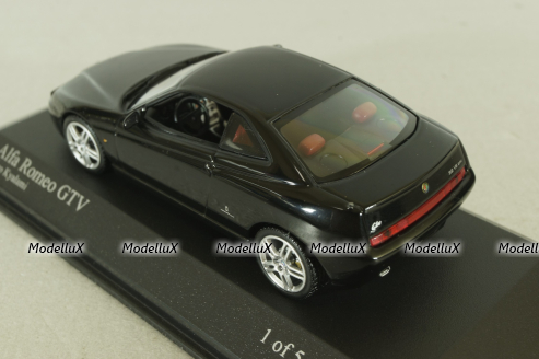 Alfa Romeo GTV Coupe 2003 black, 400120300, Minichamps 1:43