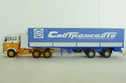 Volvo F89 с полуприцепом Fruehauf Savoyarde Совтрансавто , SSM1557, SSM 1:43