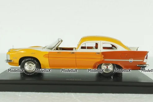 Anycar Semiconvertible USA 1971 with book of the year, 99122, AutoCult 1:43