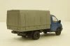 Газ-3302 Газель, синий/серый, Автолегенды СССР и Соцстран №181 1:43