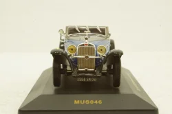 Delage D8SS Femandez Darrin 1932 blue/black, MUS046, IXO Museum 1:43