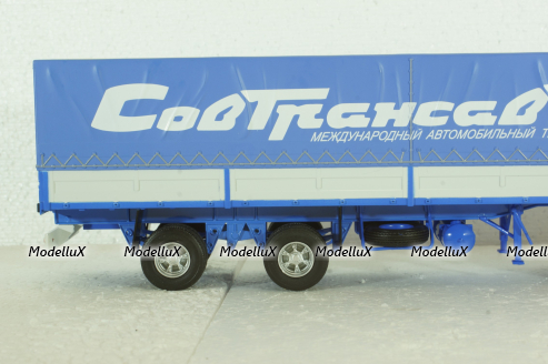Volvo F89 с полуприцепом Fruehauf Savoyarde Совтрансавто , SSM1557, SSM 1:43
